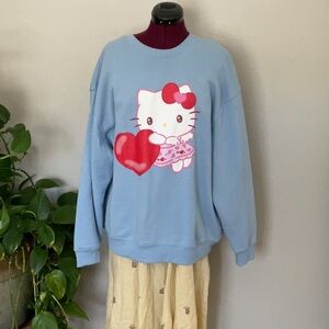 NWT Hello Kitty Blue Sweatshirt